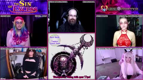 Roll For Seduction online show from 5, 11, 2025