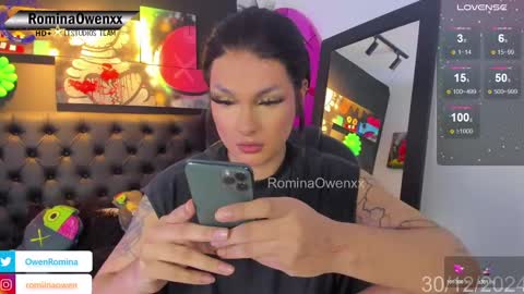 ROMINA OWEN online show from 30, 12, 2024