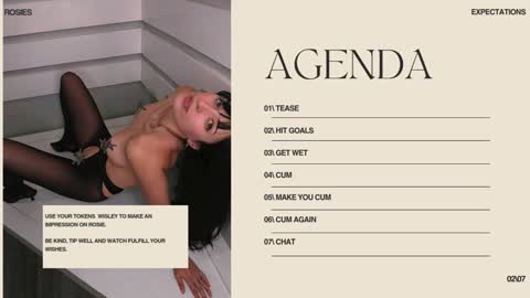 Rosie Bones online show from 16, 2, 2026