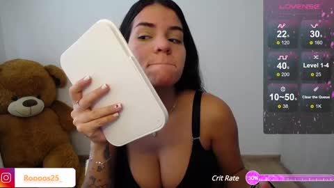 Snapshot of rossebunny25 chatting on 21, 2, 2025 Rosse online show from 21, 2, 2025