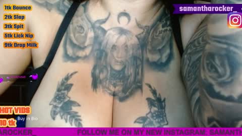 Samantha Red online show from 31, 3, 2026