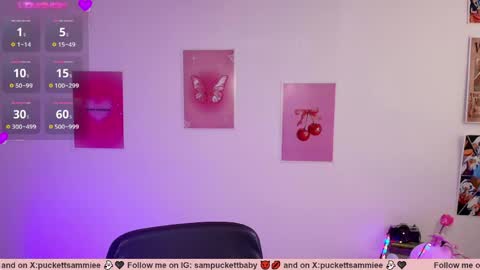 Snapshot of sampuckettbaby chatting on 29, 5, 2026 sampuckettbaby online show from 29, 5, 2026