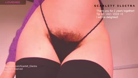 SCARLETT ELECTRA  -  online show from 4, 10, 2025