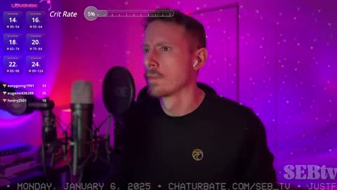 Sebastian online show from 6, 1, 2025