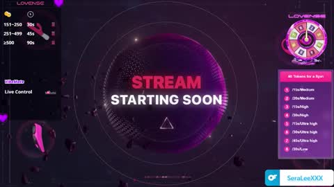 Snapshot of seraleexxx chatting on 3, 12, 2025 SeraLeeXXX online show from 3, 12, 2025