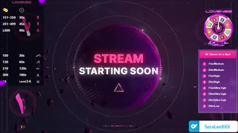 SeraLeeXXX online show from 24, 2, 2026