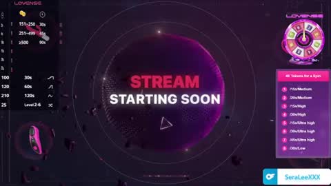 SeraLeeXXX online show from 29, 6, 2026