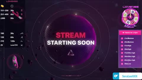 SeraLeeXXX online show from 13, 7, 2026