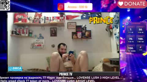 BISEXPRINCE777 online show from 1, 7, 2026