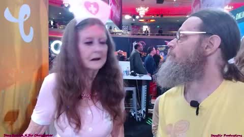 Sexy Sandra    and Sir Christopher online show from 18, 1, 2025