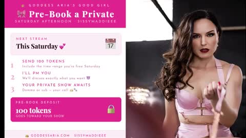 sissymaddieee online show from 2, 3, 2026