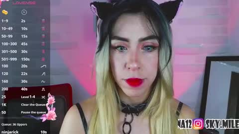 Snapshot of sky_girl1 chatting on 19, 1, 2025 Mile online show from 19, 1, 2025