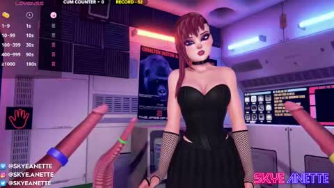 SkyeAnette online show from 29, 12, 2024