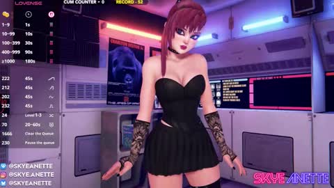 SkyeAnette online show from 29, 9, 2025