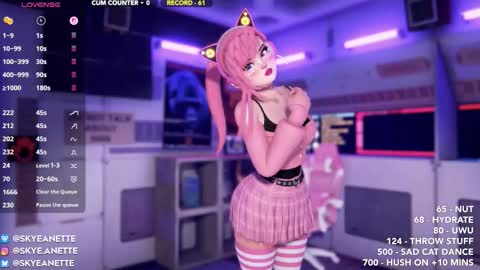 SkyeAnette online show from 22, 11, 2025