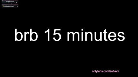 Snapshot of sofiax5 chatting on 20, 2, 2025 Sofi online show from 20, 2, 2025