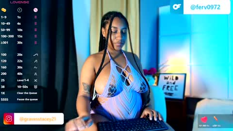 Snapshot of staceygraves_ chatting on 3, 12, 2024 online show from 3, 12, 2024