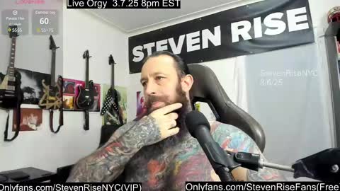 StevenRiseNYC online show from 7, 3, 2025