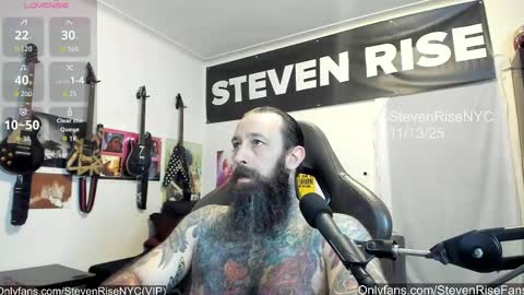 StevenRiseNYC online show from 14, 11, 2025