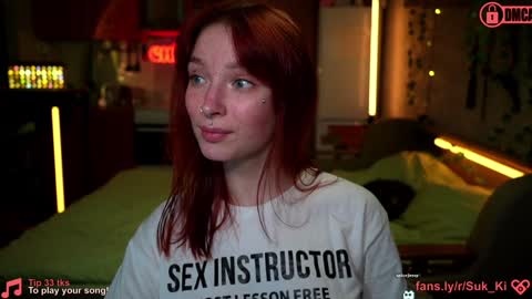Snapshot of suk_ki chatting on 18, 12, 2024 Lika ginger Jessy blond online show from 18, 12, 2024