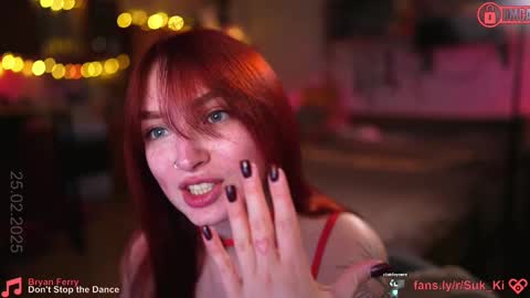 Snapshot of suk_ki chatting on 25, 2, 2025 Lika ginger Jessy blond online show from 25, 2, 2025
