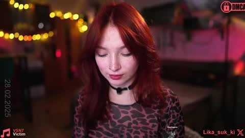 Snapshot of suk_ki chatting on 28, 2, 2025 Lika ginger Jessy blond online show from 28, 2, 2025