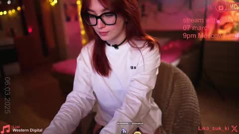 Snapshot of suk_ki chatting on 6, 3, 2025 Lika ginger Jessy blond online show from 6, 3, 2025