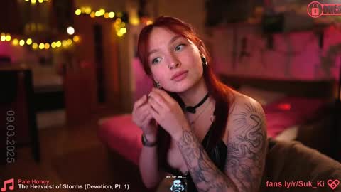 Snapshot of suk_ki chatting on 10, 3, 2025 Lika ginger Jessy blond online show from 10, 3, 2025