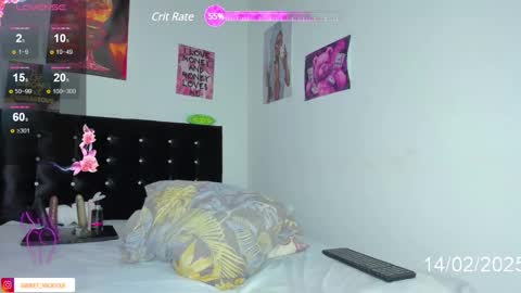 Snapshot of sweet_vickyxx chatting on 14, 2, 2025 VICKY BROWN online show from 14, 2, 2025