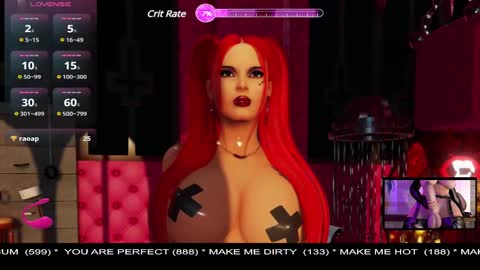  MISTRESS LISA  FIRST 3DXCHAT CAMGIRL   3dxchat anime gaming mistress domina online show from 13, 2, 2025