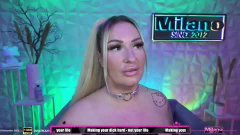 Snapshot of tamaramilano chatting on 18, 11, 2025 TamaraMilano online show from 18, 11, 2025