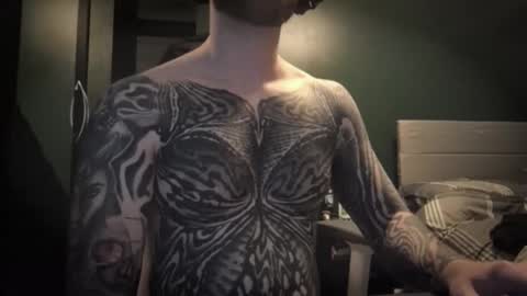 TattooedGuy online show from 1, 12, 2025