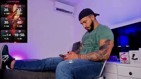 Teo Ferrer online show from 21, 1, 2025