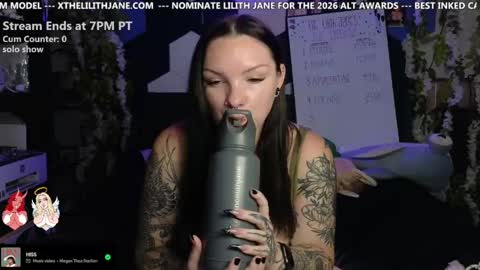 Lilith Jane online show from 16, 4, 2026