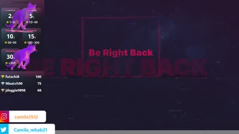 Camila online show from 8, 3, 2025