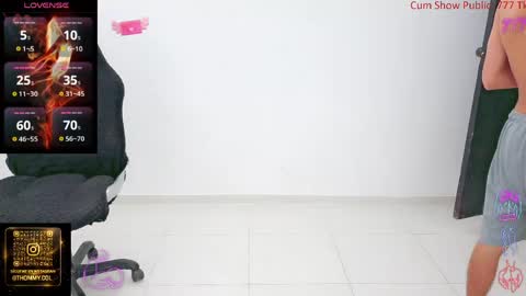 Snapshot of thommy_cute chatting on 19, 4, 2026 Thomas online show from 19, 4, 2026