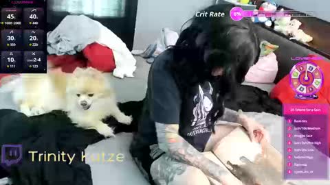 Snapshot of trinitykatze chatting on 26, 9, 2025 Trin Kat pet online show from 26, 9, 2025