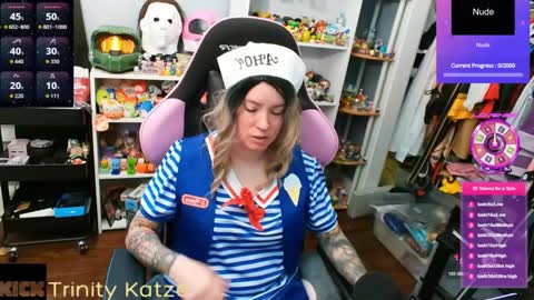 Snapshot of trinitykatze chatting on 2, 10, 2025 Trin Kat pet online show from 2, 10, 2025
