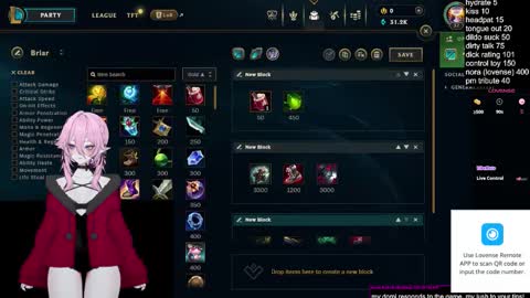 Valeriya Valentine online show from 1, 12, 2025