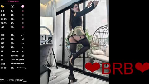 Snapshot of venus_flame chatting on 1, 4, 2026 VENUS online show from 1, 4, 2026