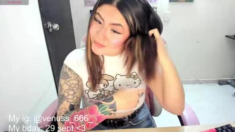 Snapshot of venussx_x chatting on 25, 9, 2025 Venus MY BDAY 29 SEPT online show from 25, 9, 2025