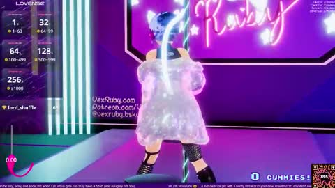 Vex Ruby online show from 16, 11, 2025