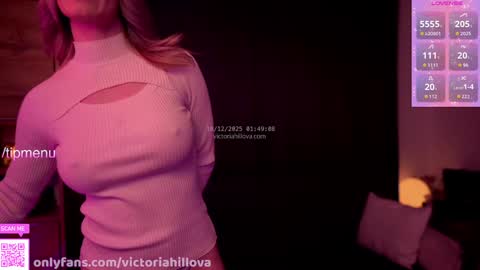 Victoria Hillova online show from 18, 12, 2025