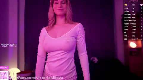 Snapshot of victoriahillova chatting on 19, 6, 2026 Victoria Hillova online show from 19, 6, 2026