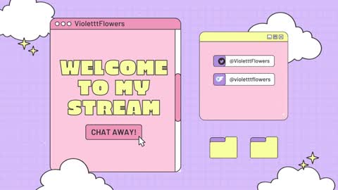 Snapshot of violetttflowers chatting on 21, 2, 2026 Violet Flowers online show from 21, 2, 2026