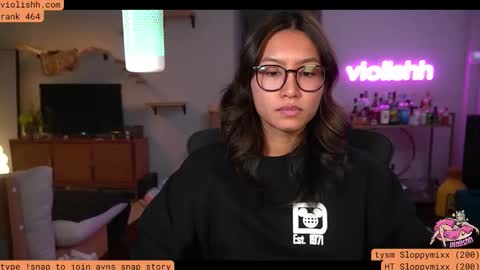 follow me on twitter violishh and ig violishh  online show from 1, 12, 2025