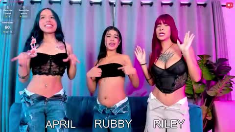 MY TEAM RUBBYAPRILRILEY online show from 11, 10, 2025
