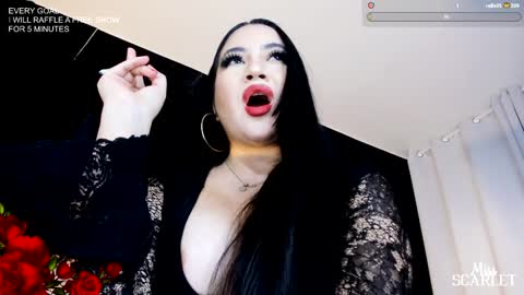 Snapshot of xxx_madamme chatting on 16, 1, 2025 Mistress Scarlet Igmiss scarlet978 online show from 16, 1, 2025