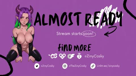 Ziny Cosky online show from 1, 12, 2025