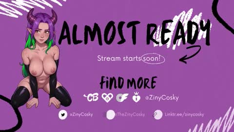 Ziny Cosky online show from 13, 2, 2026